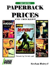 Paperback Prices and Checklist, First Edition by Graham Holroyd